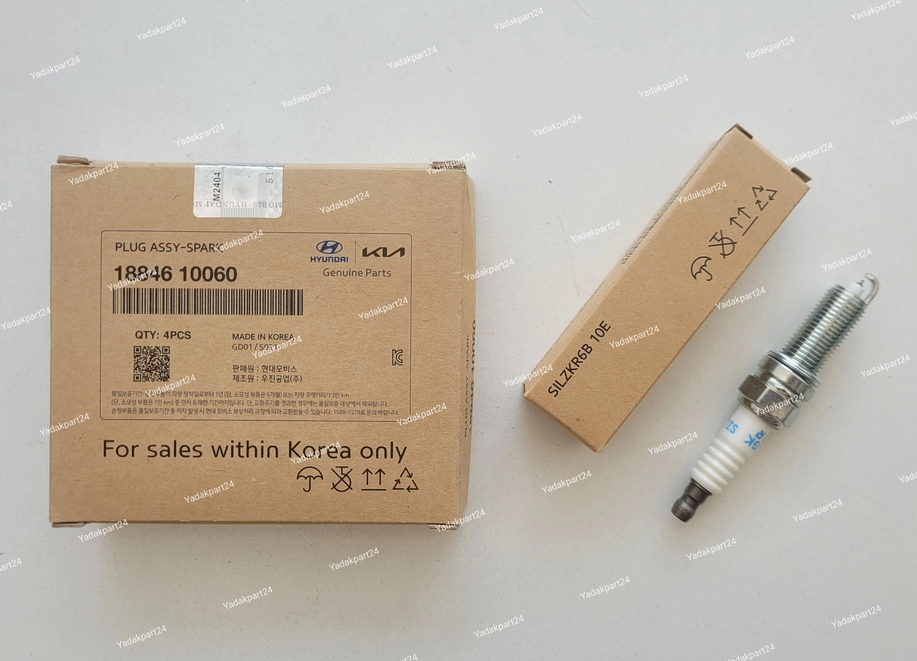 قیمت و مشخصات شمع یورو4 جنیون پارت کره