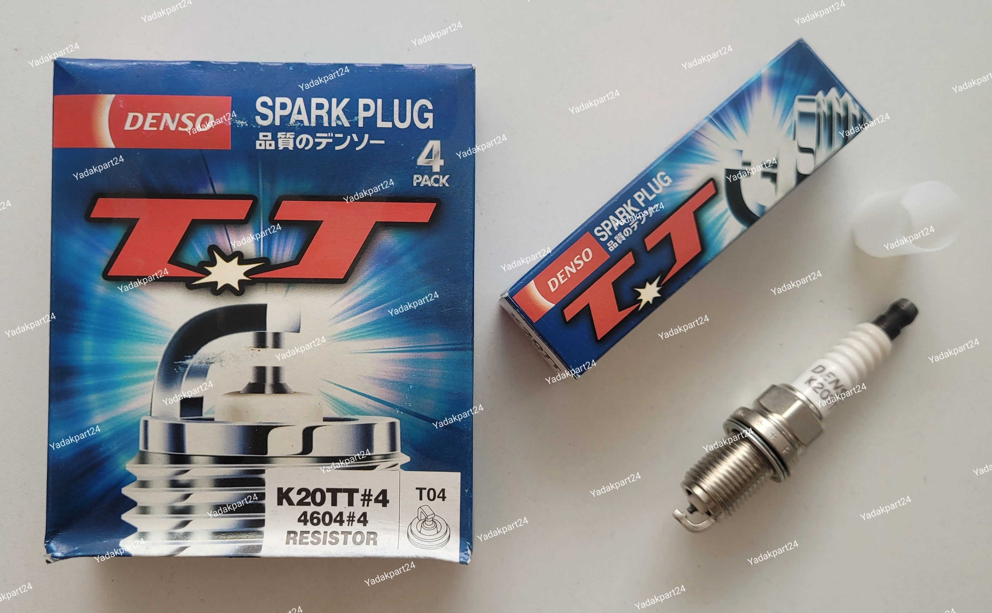 قیمت مشخصات شمع دنسو دو سر سوزن پایه کوتاه